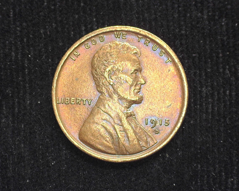 1915 D Lincoln Wheat Cent VF Cleaned - US Coin