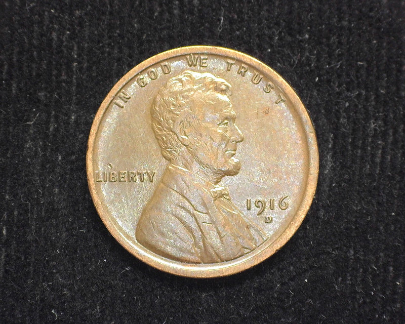 1916 D Lincoln Wheat Cent XF - US Coin