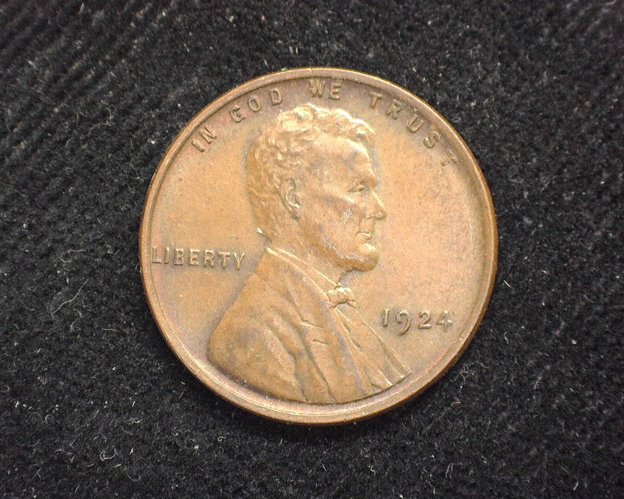 1924 Lincoln Wheat Cent UNC Brown - US Coin