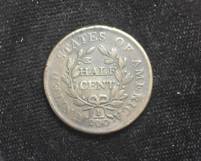 1804 Crosslet 4 US Half Cent F Slightly bent - US Coin
