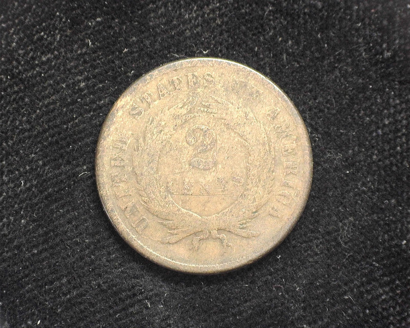 1865 Two Cent Piece G - US Coin
