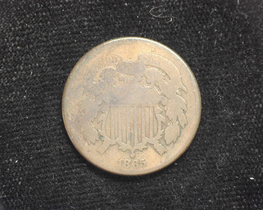 1865 Two Cent Piece G - US Coin