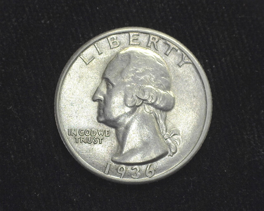 1936 Washington Quarter AU - US Coin