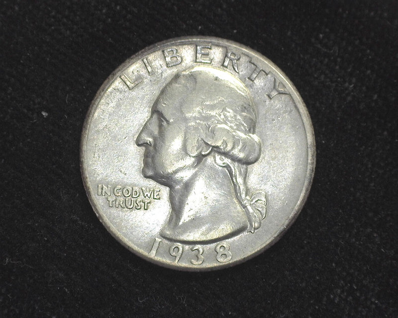 1938 Washington Quarter XF - US Coin
