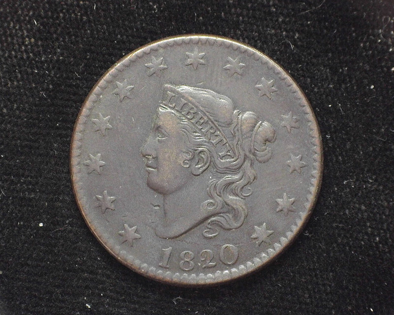 1820/19 Large Cent Draped Bust Large date. VF/XF - US Coin