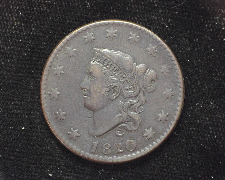 1820/19 Large Cent Draped Bust Large date. VF/XF - US Coin