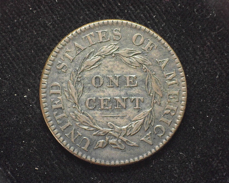 1820 Large Cent Draped Bust Small date. XF - US Coin