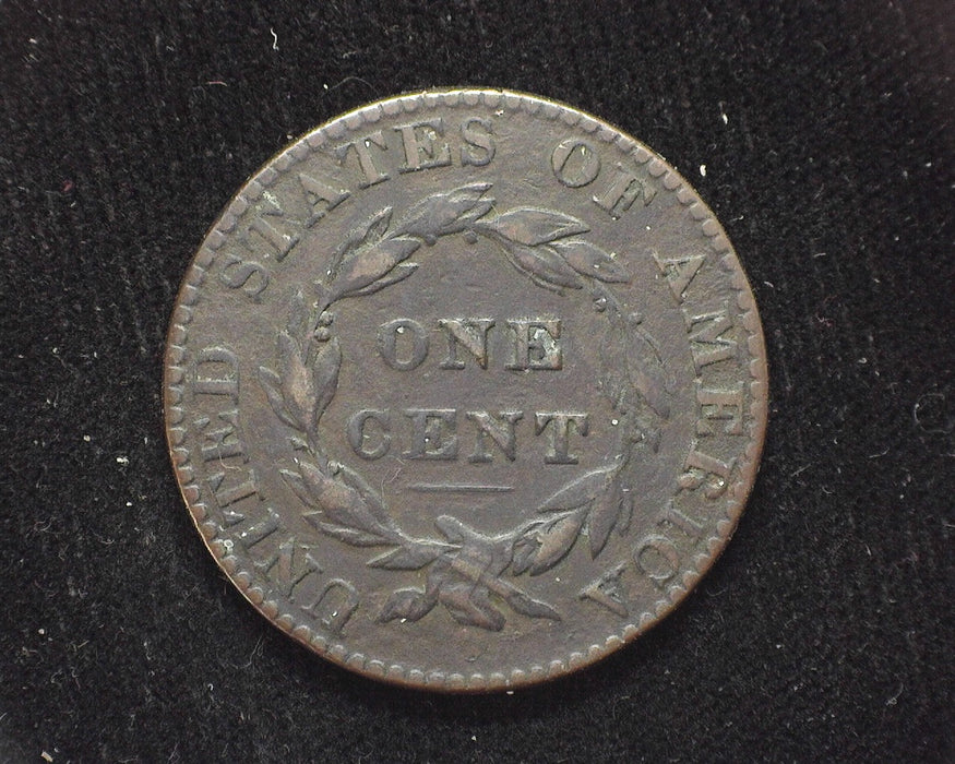 1821 Large Cent Draped Bust VF - US Coin