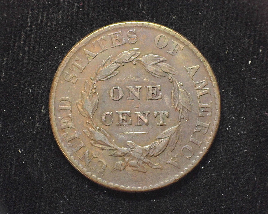 1822 Large Cent Draped Bust VF - US Coin