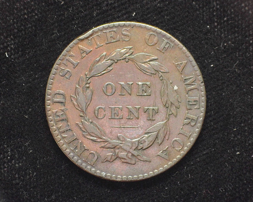 1824/22 Large Cent Draped Bust F/VF - US Coin