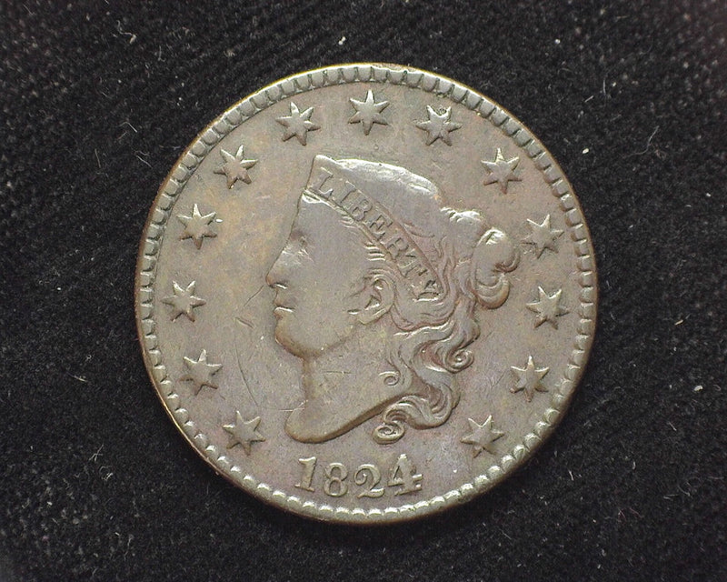 1824/22 Classic Head Large Cent F/VF - US Coin