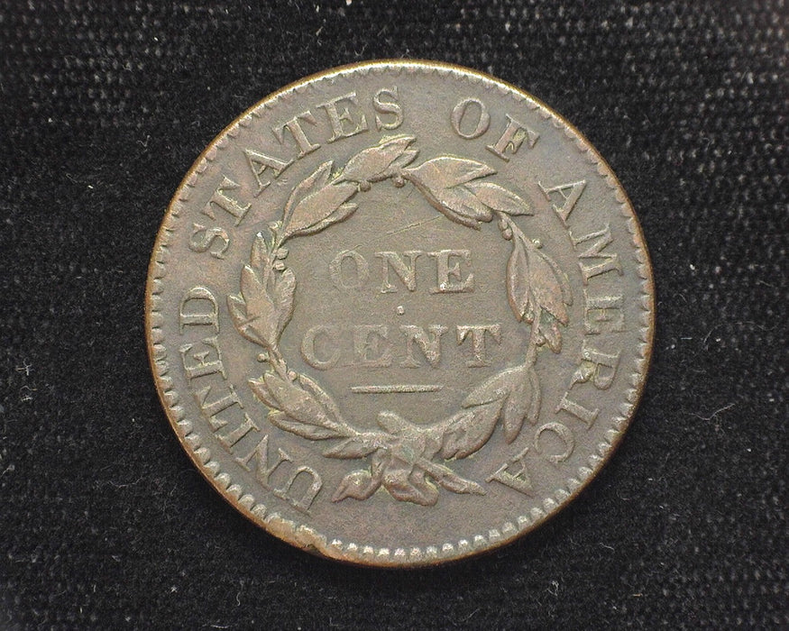 1826 Large Cent Draped Bust F - US Coin