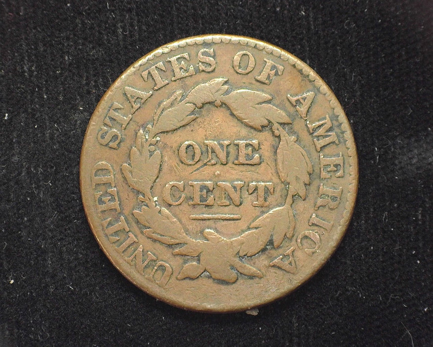 1828 Large Cent Draped Bust Narrow date VG - US Coin