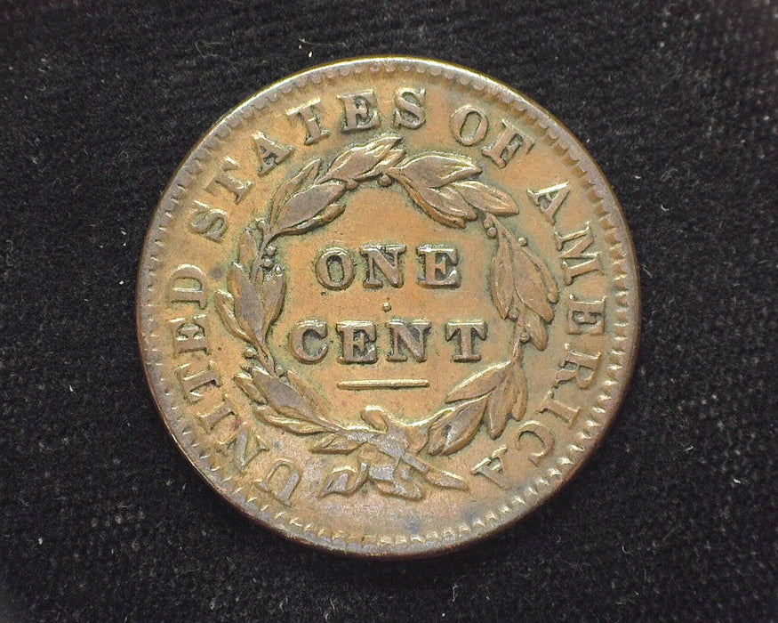 1831 Large Cent Draped Bust Medium letters. F - US Coin