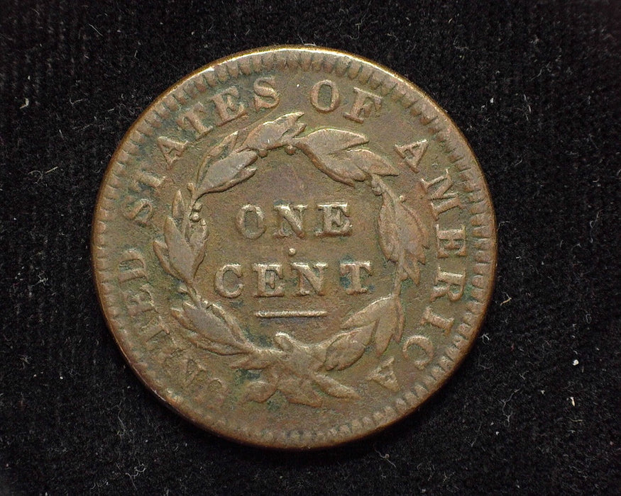 1834 Large Cent Draped Bust Small 8, large stars, medium letters. G - US Coin