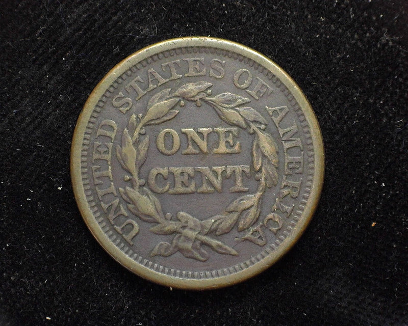 1846 Large Cent Draped Bust Small date. VF - US Coin