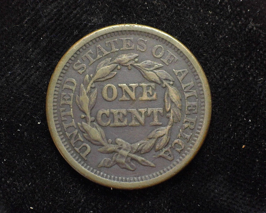 1846 Large Cent Draped Bust Small date. VF - US Coin