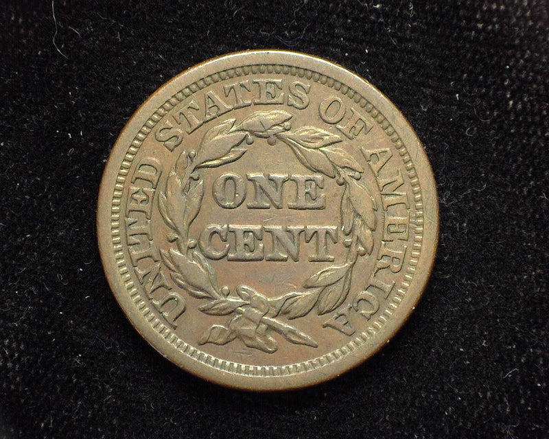 1846 Large Cent Draped Bust Medium date. XF - US Coin