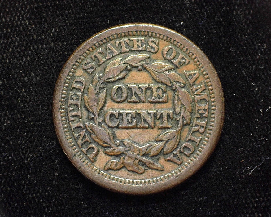 1851/18 Large Cent Draped Bust VF - US Coin