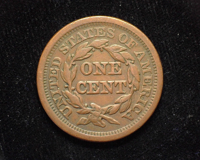 1852 Large Cent Draped Bust VF - US Coin