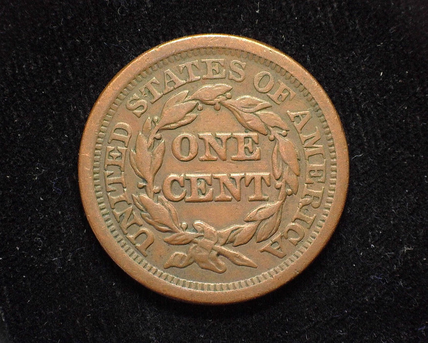 1852 Large Cent Draped Bust VF - US Coin