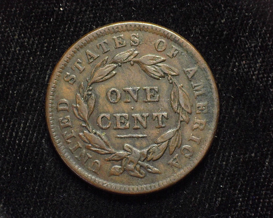 1838 Large Cent Draped Bust VF - US Coin