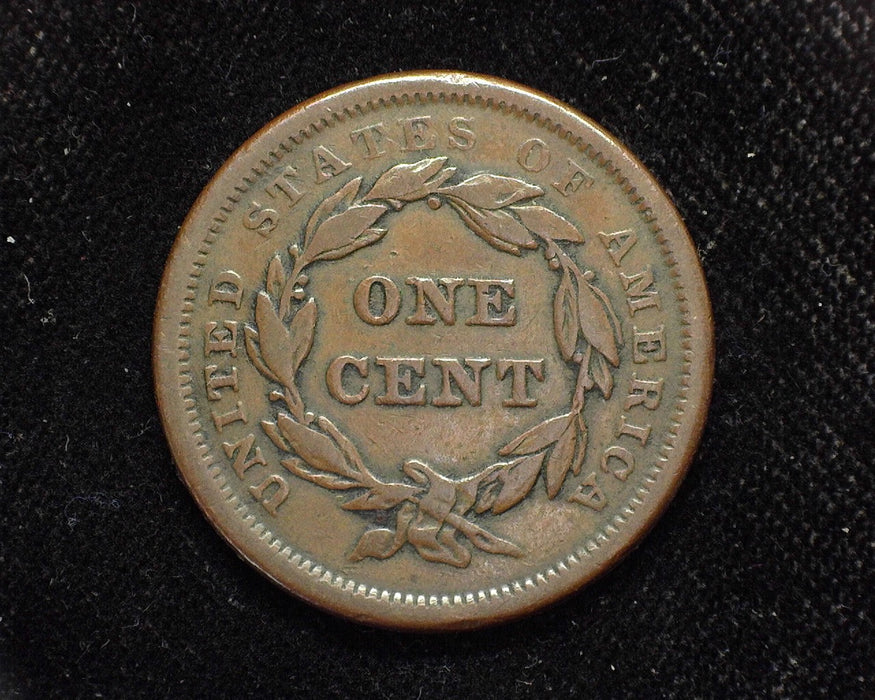 1840/18 Large Cent Draped Bust VF - US Coin