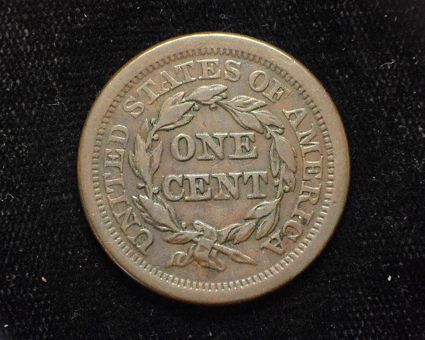 1843 Large Cent Draped Bust Petite head, large letters. VF - US Coin