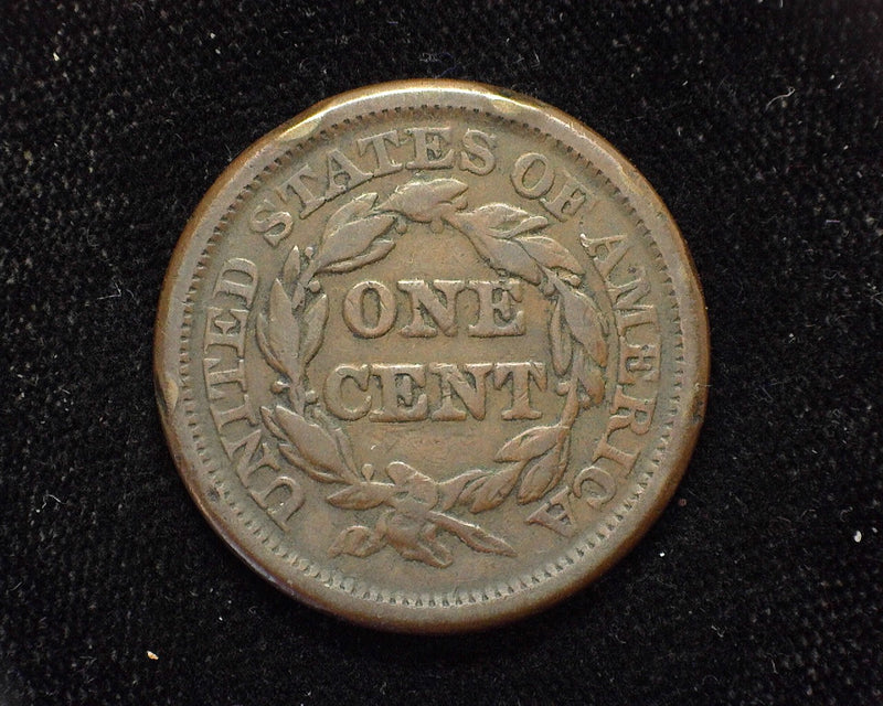 1844/81 Large Cent Draped Bust VF - US Coin