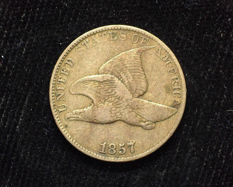 1857 Flying Eagle Penny/Cent F - US Coin