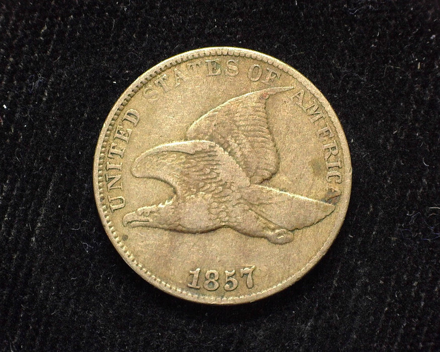 1857 Flying Eagle Penny/Cent F - US Coin