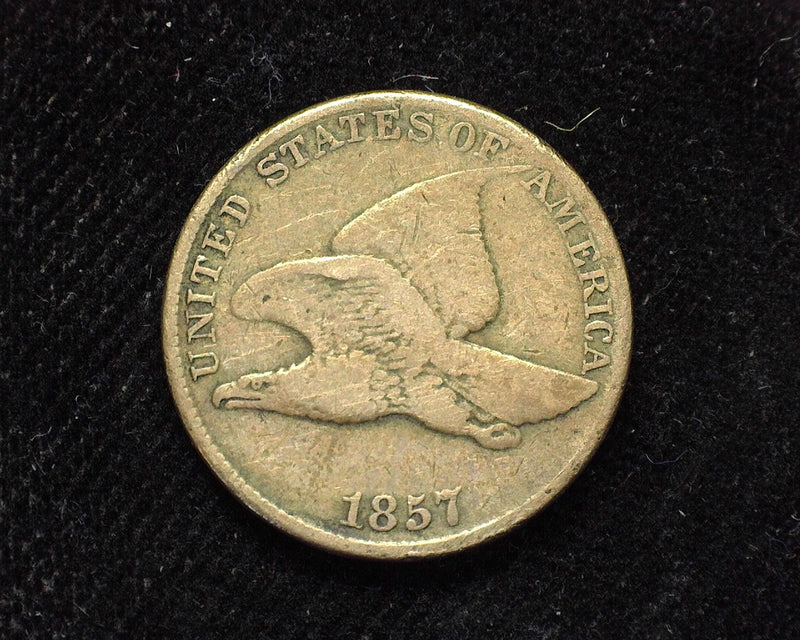 1857 Flying Eagle Penny/Cent VG - US Coin