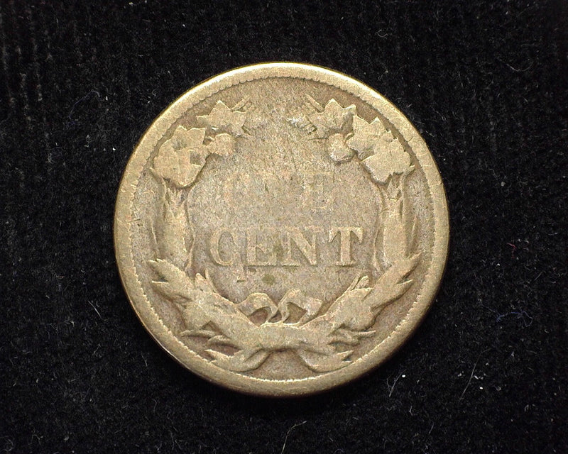 1858 Flying Eagle Penny/Cent Large letters G - US Coin