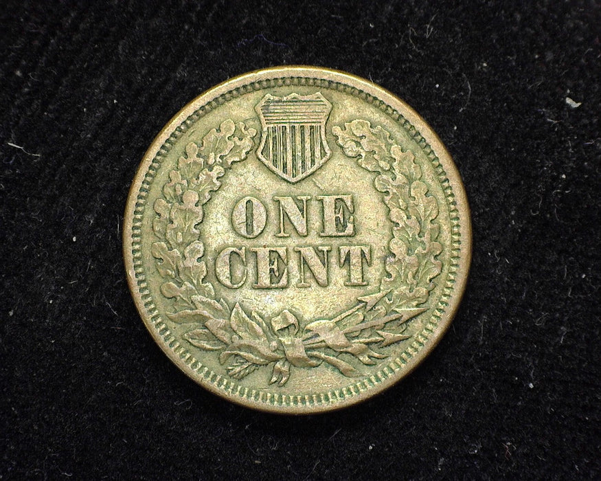 1860 Indian Head Penny/Cent Pointed bust XF - US Coin