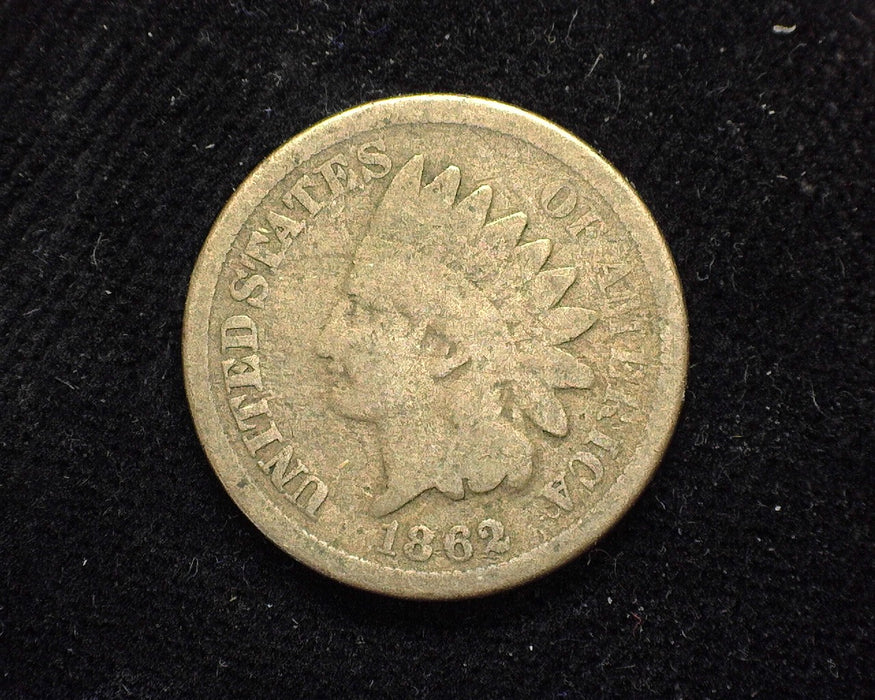 1862 Indian Head Penny/Cent G - US Coin