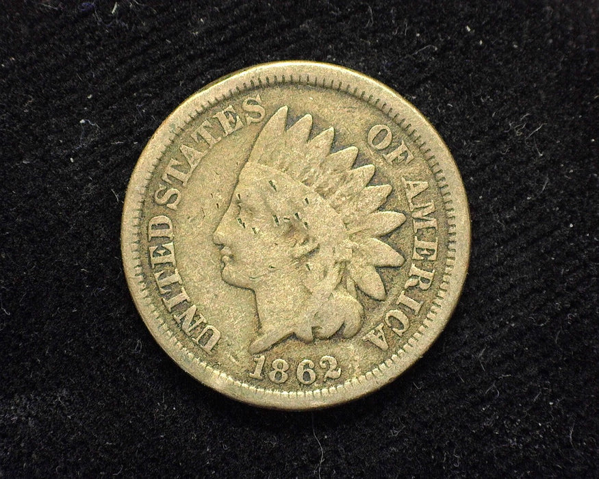 1862 Indian Head Penny/Cent G - US Coin