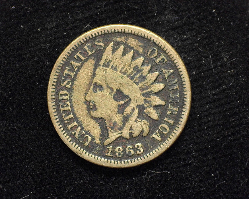 1863 Indian Head Penny/Cent G - US Coin