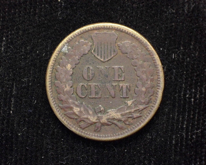 1864 Indian Head Penny/Cent Copper Nickle environmental damage VG - US Coin