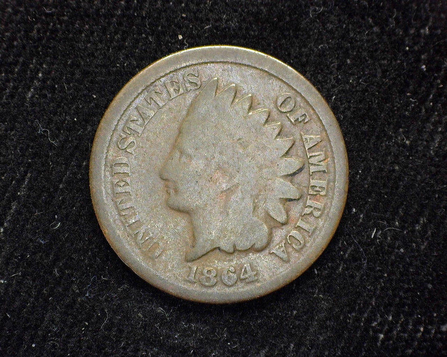 1864 Indian Head Penny/Cent Bronze G - US Coin
