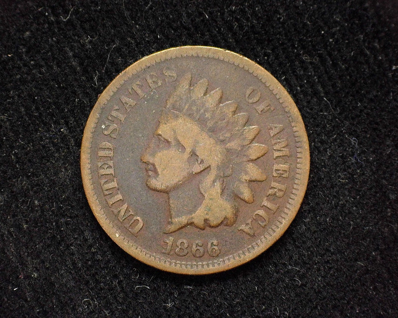 1866 Indian Head Penny/Cent G - US Coin