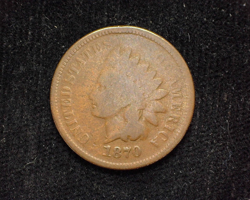 1870 Indian Head Penny/Cent G - US Coin