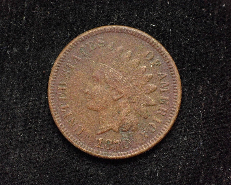 1870 Indian Head Penny/Cent VF Details pitted surface. - US Coin