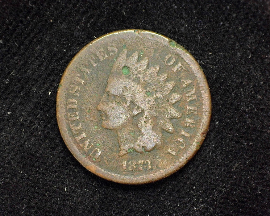 1873 Indian Head Penny/Cent Filler Open 3 - US Coin