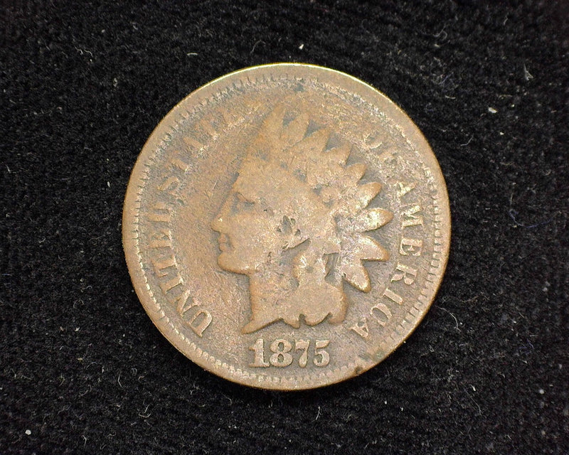 1875 Indian Head Penny/Cent G - US Coin