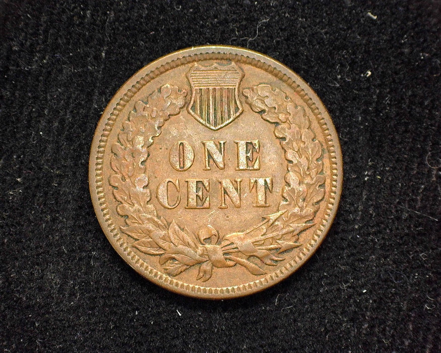 1886 Type 1 Indian Head Penny/Cent XF - US Coin