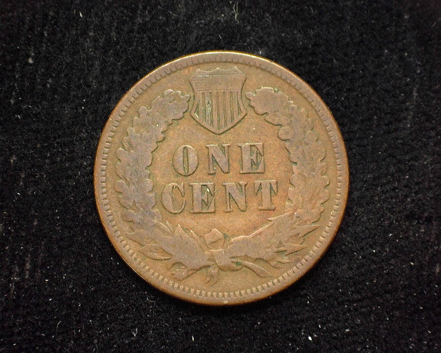 1874 Indian Head Penny/Cent VG/F - US Coin
