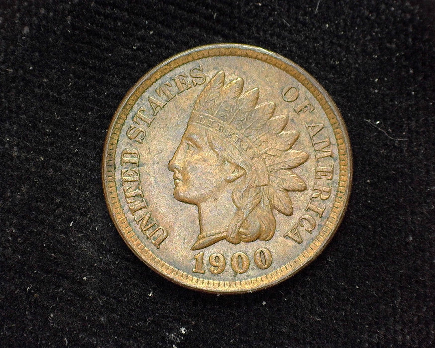 1900 Indian Head Penny/Cent UNC Brown - US Coin