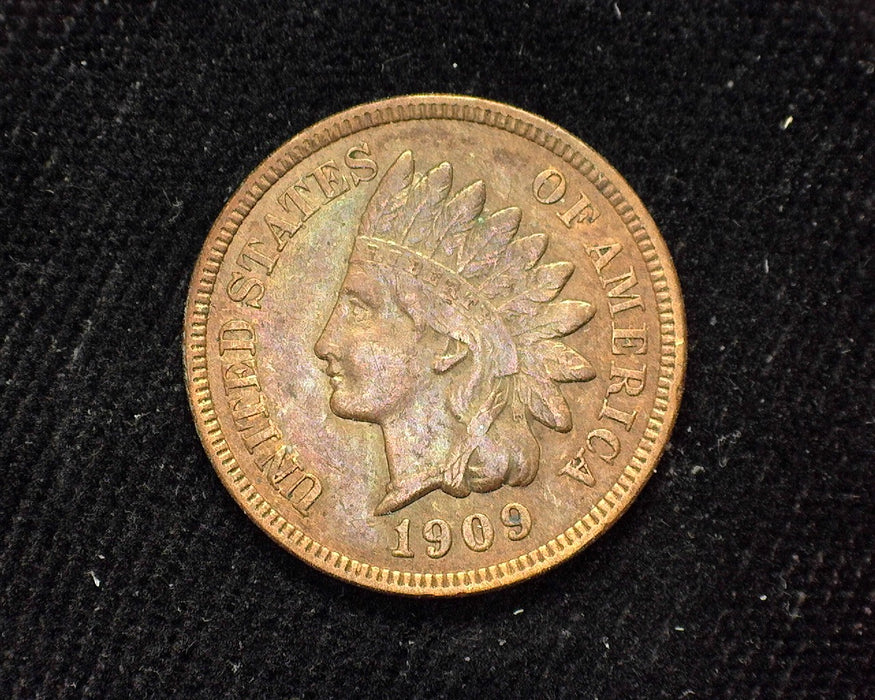 1909 Indian Head Penny/Cent XF - US Coin