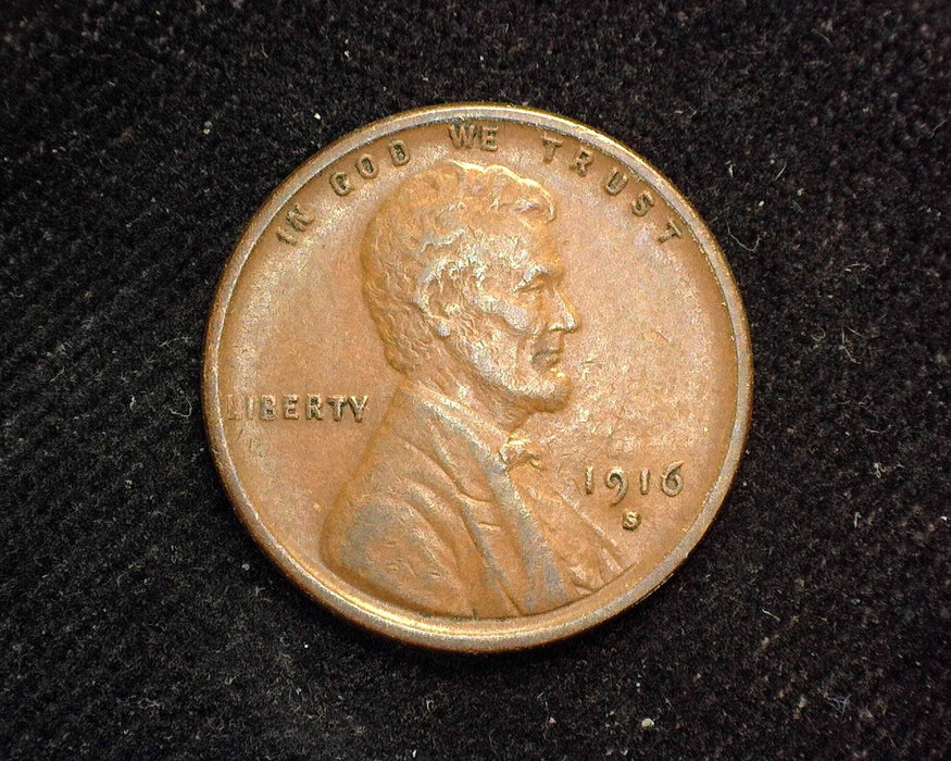 1916 S Lincoln Wheat Penny/Cent XF-40 - US Coin
