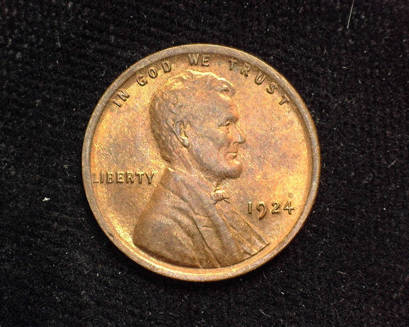 1924 Lincoln Wheat Penny/Cent BU R & B - US Coin